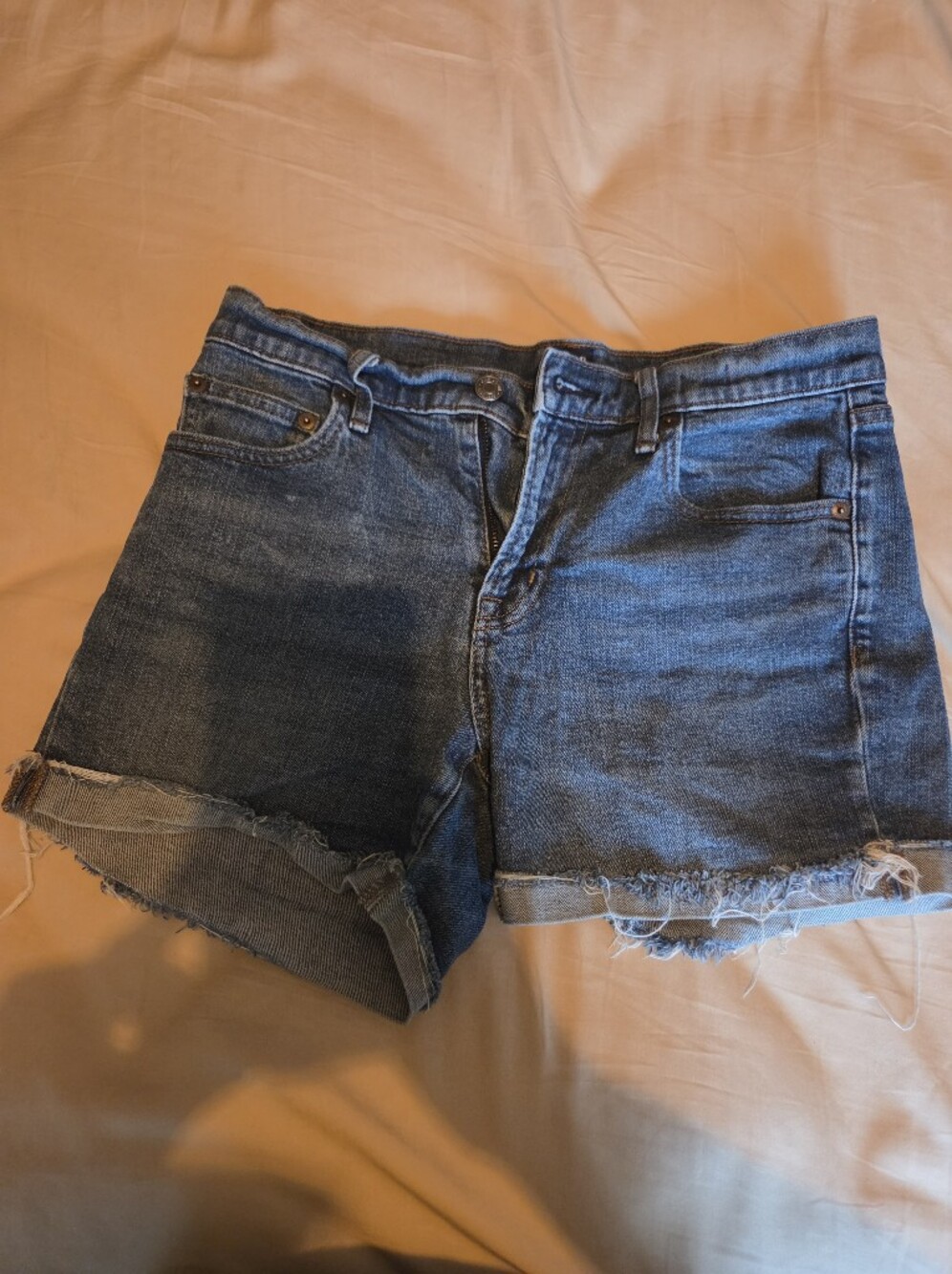 GAP Denim Cutoff Shorts - Blue
